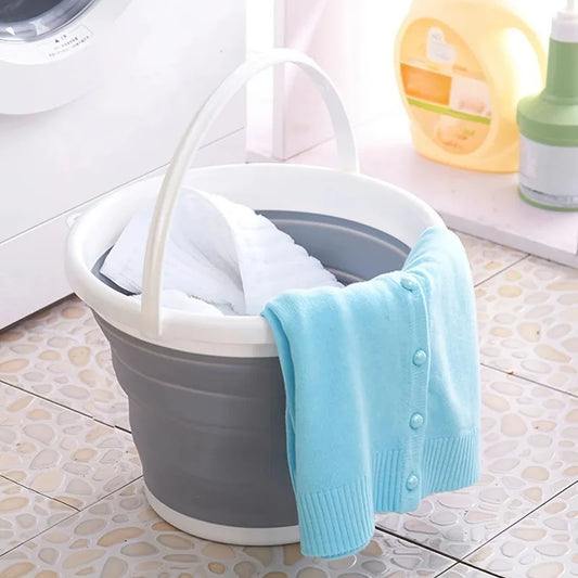 5L Multi-Purpose Folding Bucket - Perfect for Travel & Home