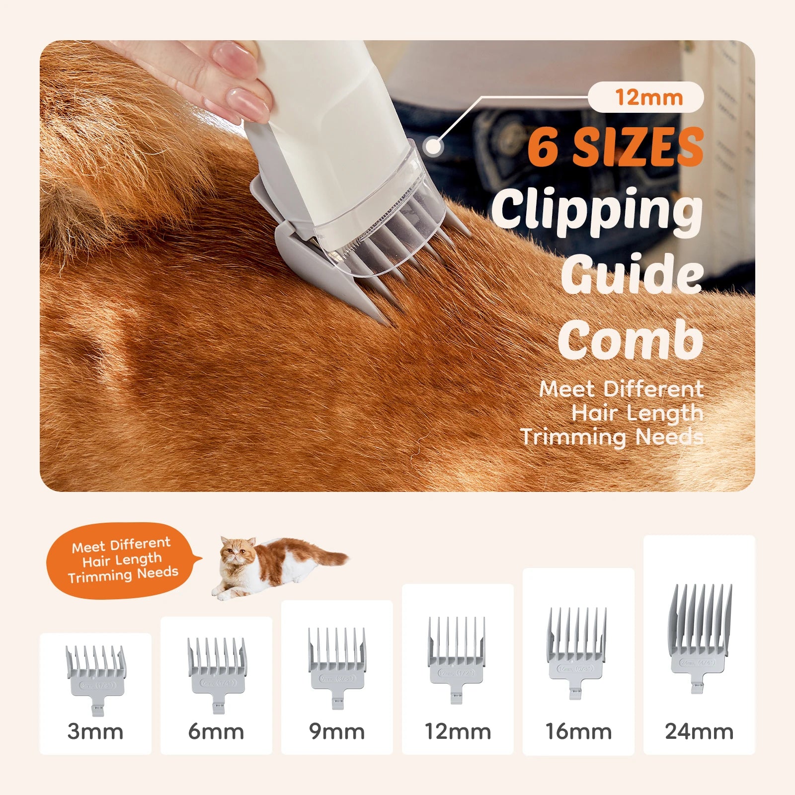 Pet grooming vacuum kit grooming tool attachments