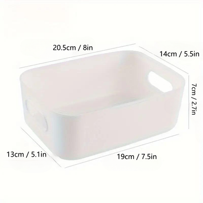 Household Storage Boxes - 10pcs Large Capacity Organizers