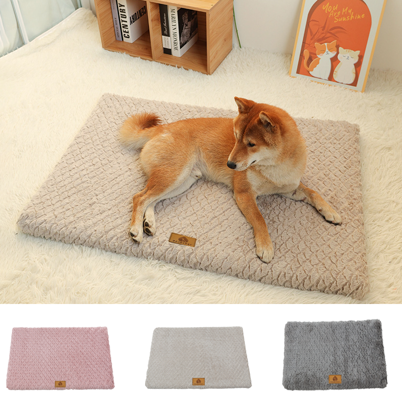 Orthopedic Dog Bed - Washable Faux Fur, Waterproof, Anti-Slip
