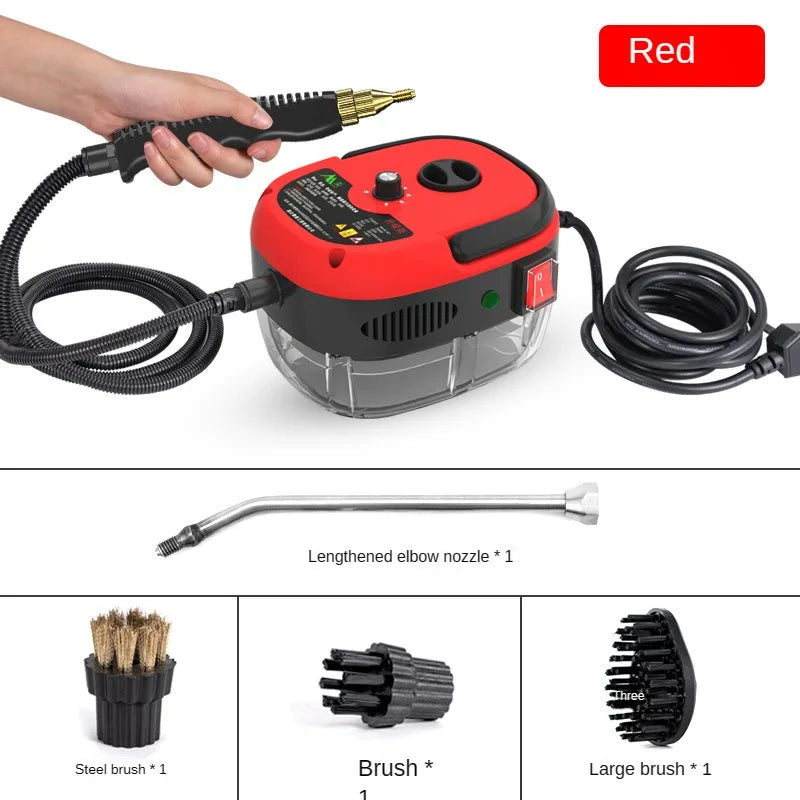 2500W Steam Jet Washer - Powerful Kitchen & Car Cleaner