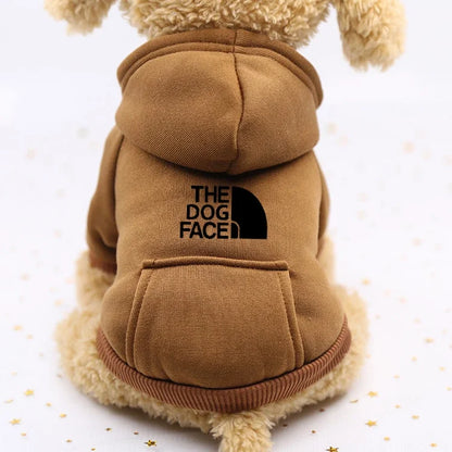 Pet Sweater: Cozy Autumn Winter Dog Cat Outfit