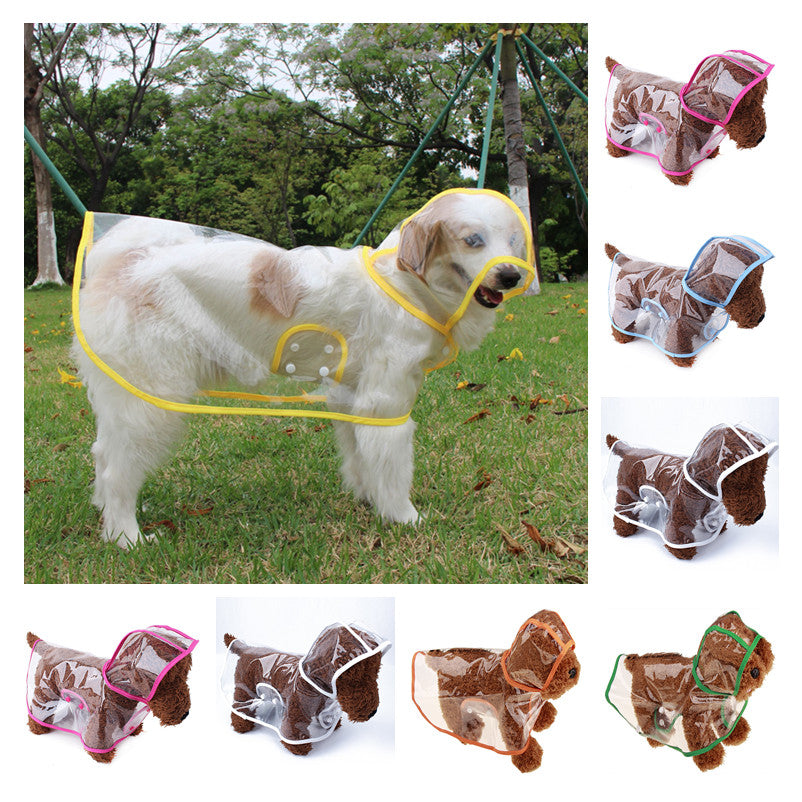 Large Dog Raincoat | Fashionable Waterproof Pet Wear