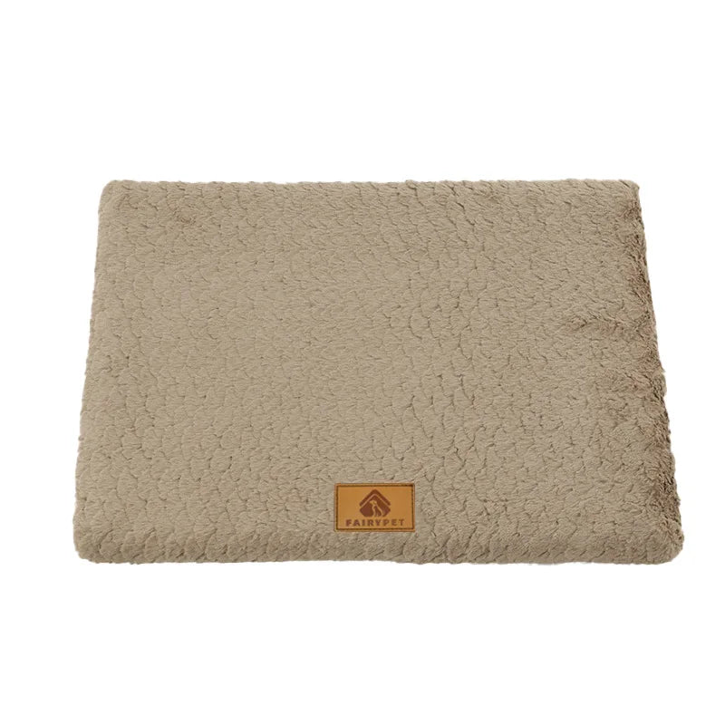 Orthopedic Dog Bed - Washable Faux Fur, Waterproof, Anti-Slip