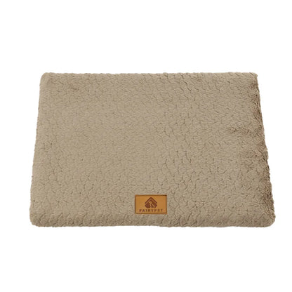 Orthopedic Dog Bed - Washable Faux Fur, Waterproof, Anti-Slip