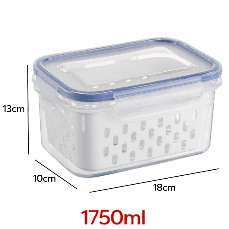 Large Kitchen Storage Container - Food Grade, Dual Temp Safe