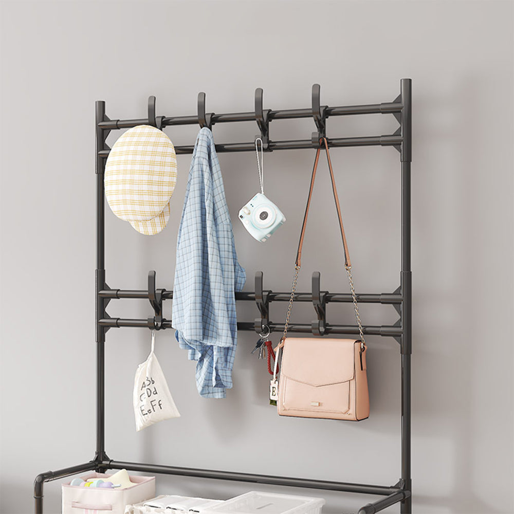 5-Tier Shoe Rack Organizer - Multifunctional Storage Solution