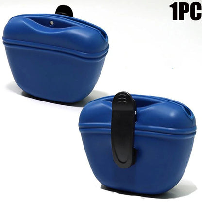 Portable Silicone Dog Treat Pouch - Easy Access & Durable