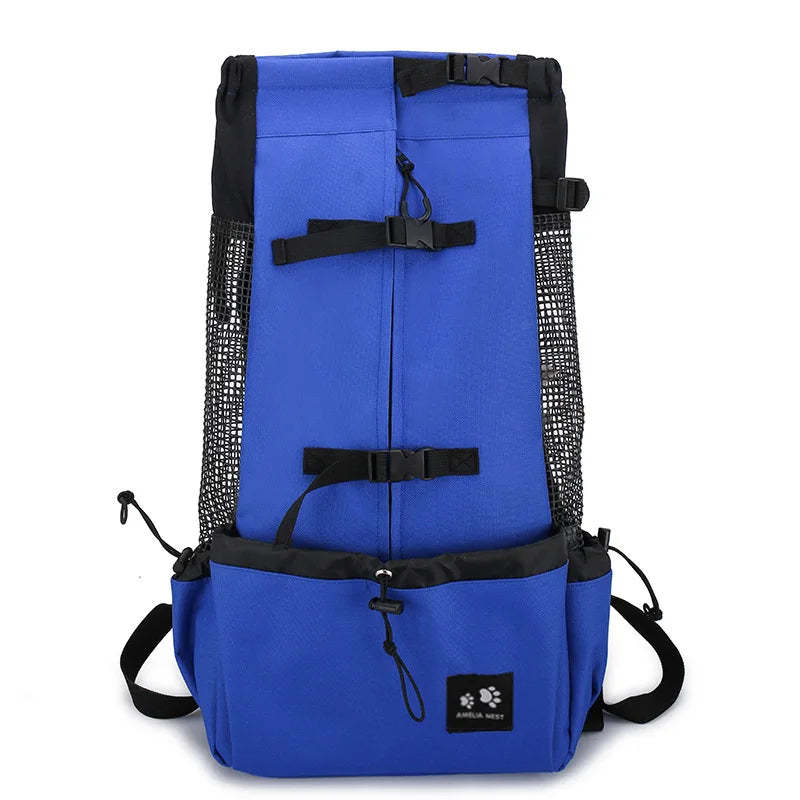 Travel Dog Backpack for Samoyed, Labrador, Corgi