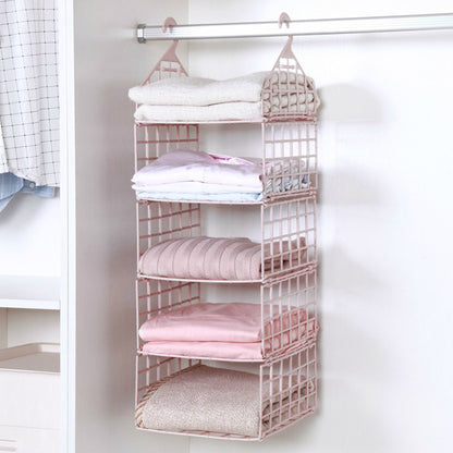 Foldable Closet Organiser - Sturdy Multi-Tier Storage Solution