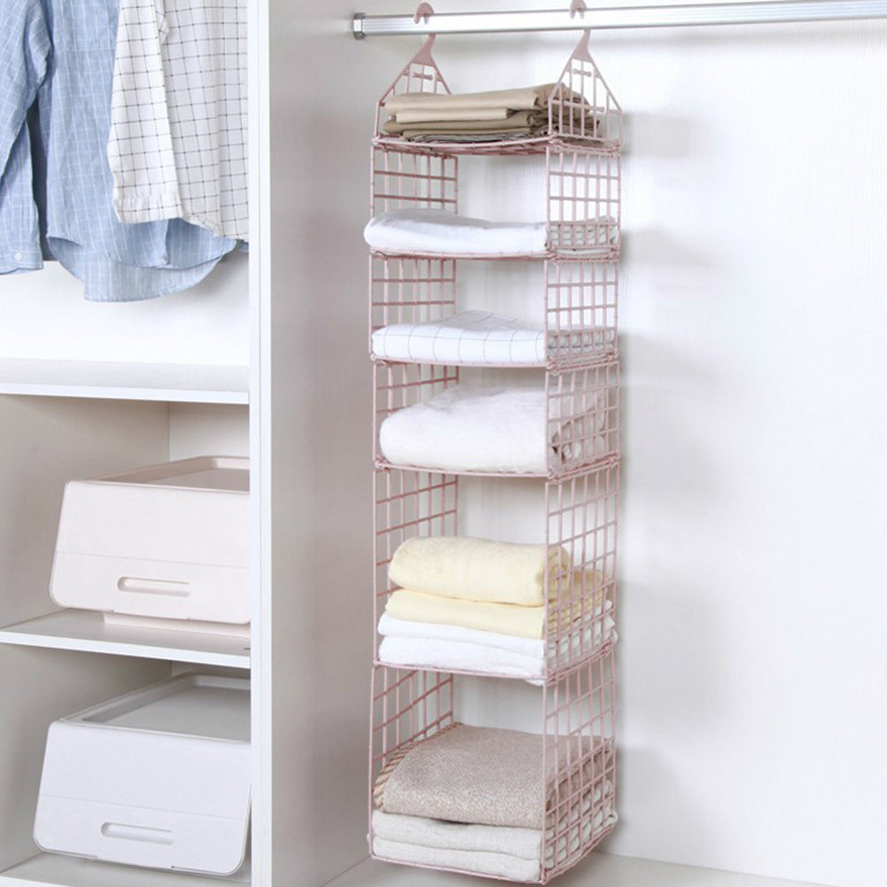 Foldable Closet Organiser - Sturdy Multi-Tier Storage Solution