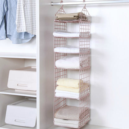 Foldable Closet Organiser - Sturdy Multi-Tier Storage Solution