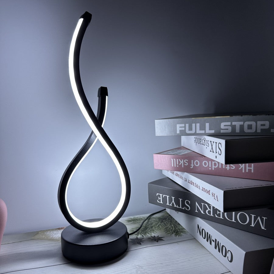 LED Table Lamp: Stylish Bedside Nightlight & Decor