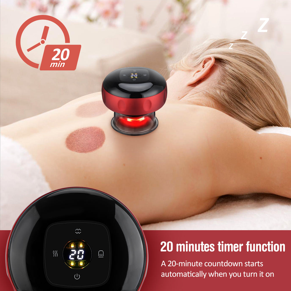 Anti-Cellulite Suction Cups - Electric Vacuum Cupping Massager
