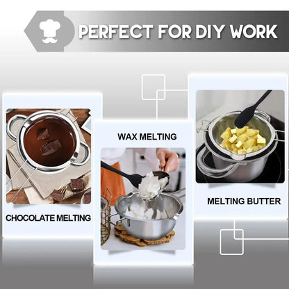 Candle Wax Melting Pot 1200ml - Versatile Soap & Candy Maker