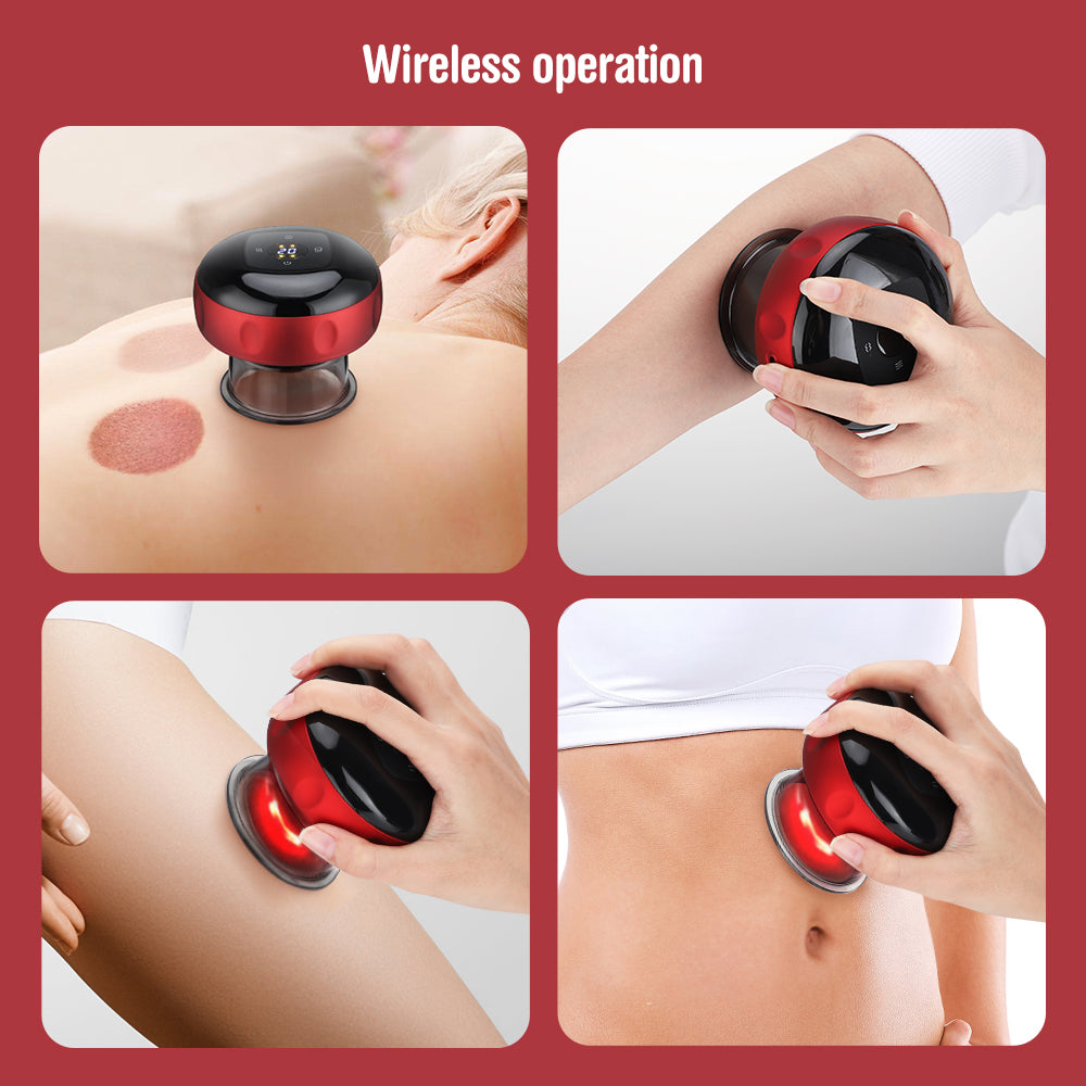 Anti-Cellulite Suction Cups - Electric Vacuum Cupping Massager