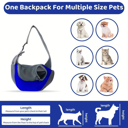 Breathable Pet Sling Carrier for Small Dogs