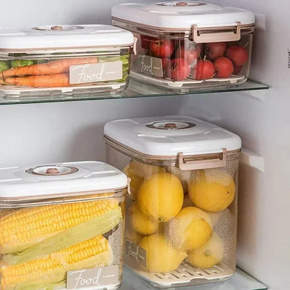Transparent Vacuum Food Box - Sealed Fresh-Keeping Solution