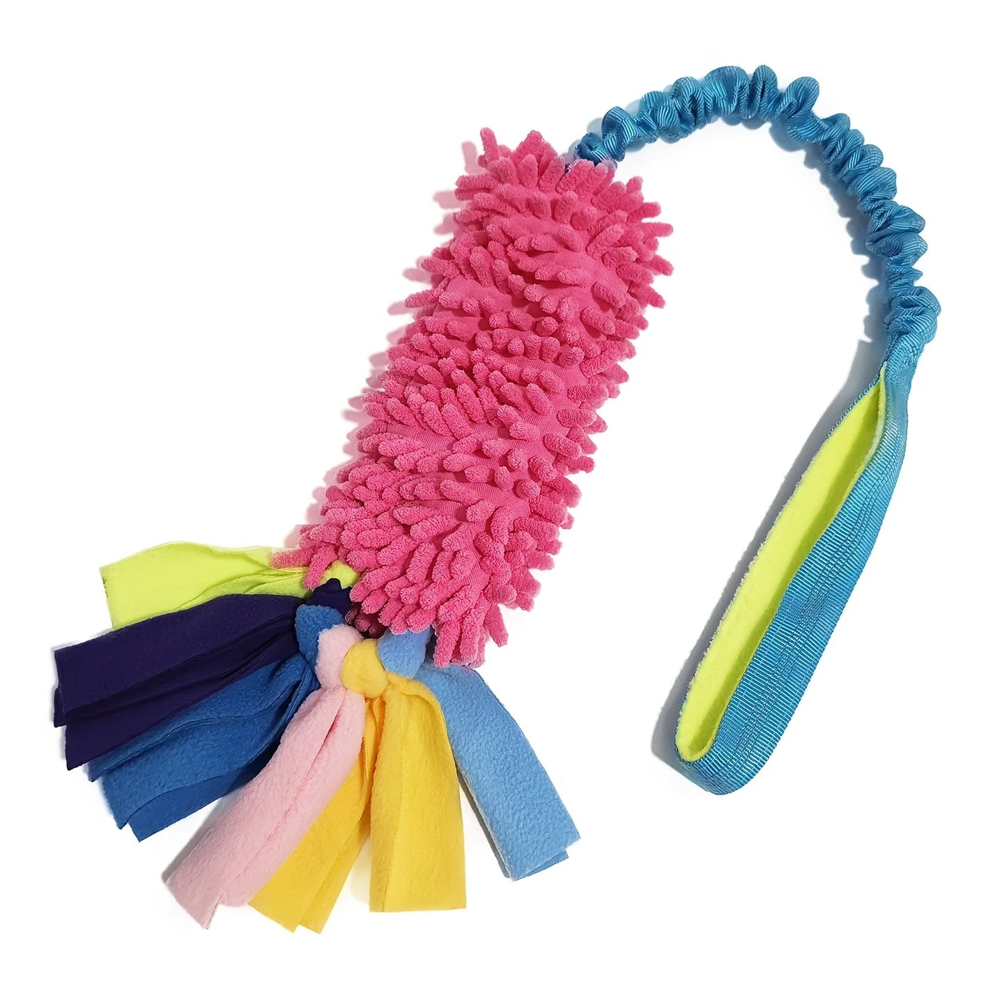 Interactive Dog Chew Toy - Durable Plush, Rope & Teeth Cleaner