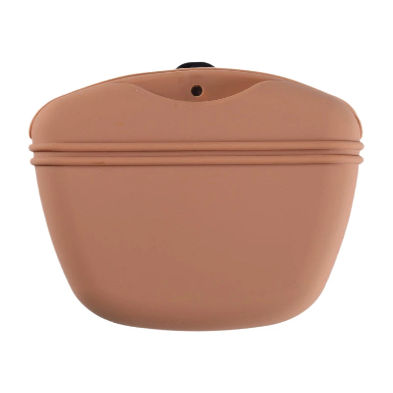 Portable Silicone Dog Treat Pouch - Easy Access & Durable