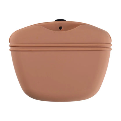 Portable Silicone Dog Treat Pouch - Easy Access & Durable