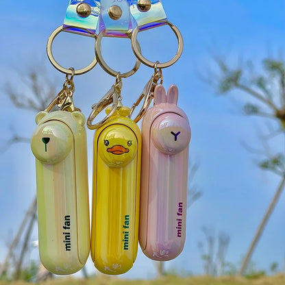 Portable Mini Fan USB Rechargeable 3-Speed Desk Cooler