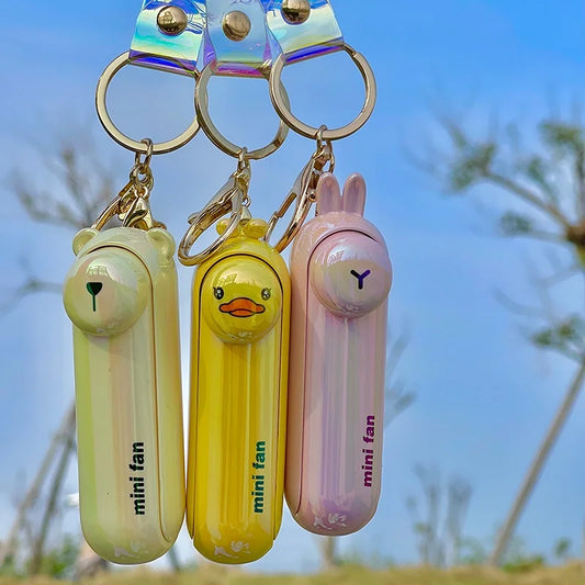 Portable Mini Fan USB Rechargeable 3-Speed Desk Cooler