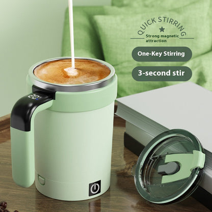 Automatic Stirring Mug - Temperature Measure, BPA-Free, 380ml