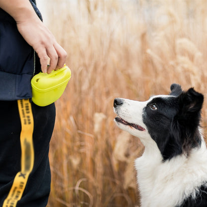 Portable Silicone Dog Treat Pouch - Easy Access & Durable