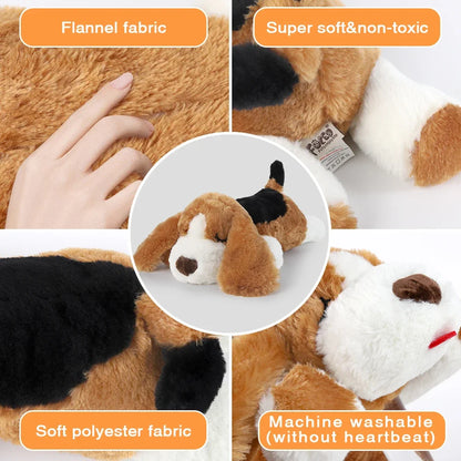 Stress Relief Puppy Toy - Heartbeat Plush for Calm Sleep