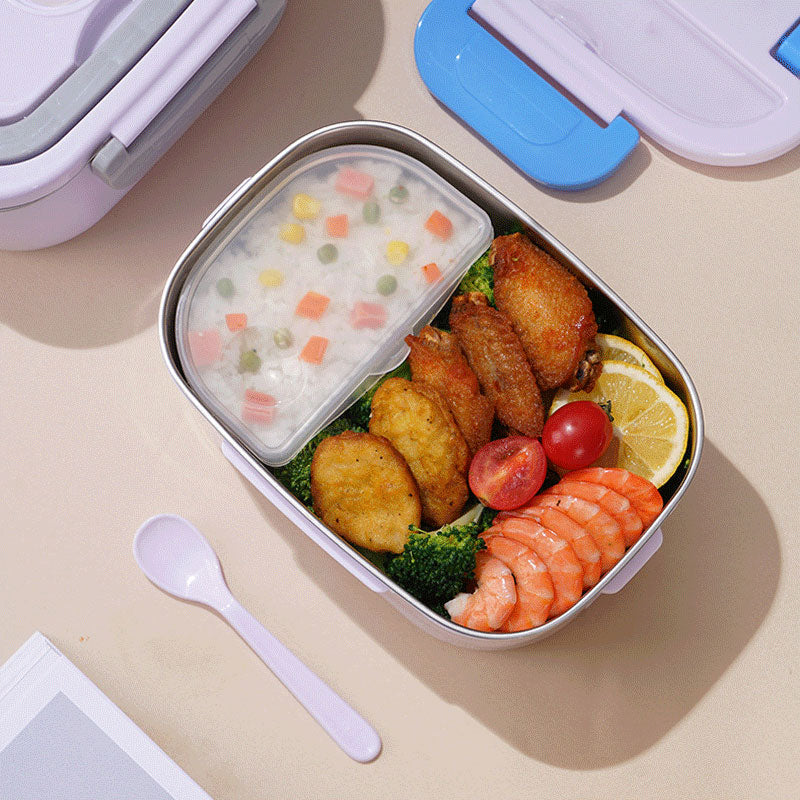 Portable 1.5L Electric Lunch Box - Leak-Proof Food Warmer 60W