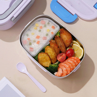 Portable 1.5L Electric Lunch Box - Leak-Proof Food Warmer 60W