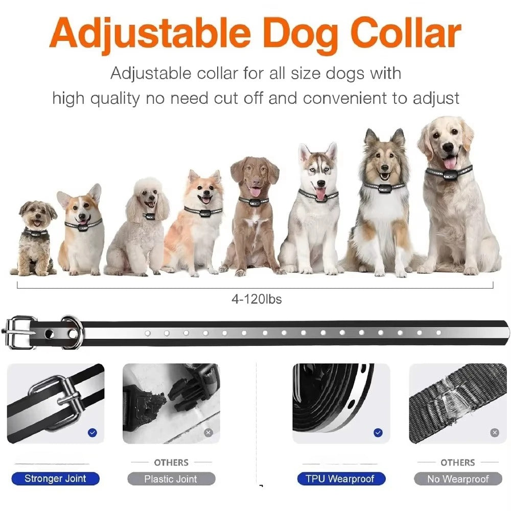 Waterproof Dog Training Collar with Remote - 1000m Range