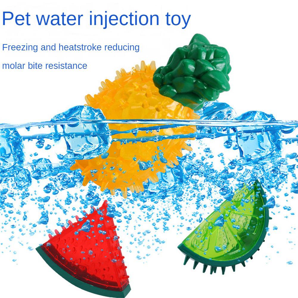 Pet Cooling Chew Toy: Reusable Ice Fruit Shapes for Dogs & Cats