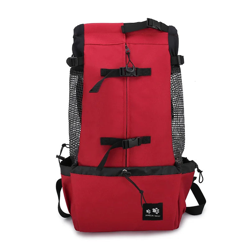 Travel Dog Backpack for Samoyed, Labrador, Corgi