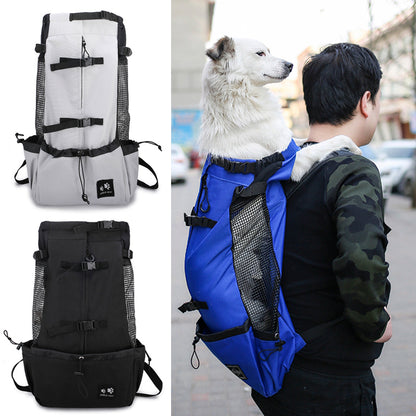 Travel Dog Backpack for Samoyed, Labrador, Corgi