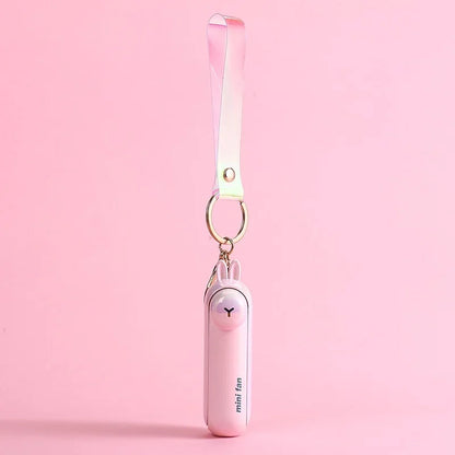 Portable Mini Fan USB Rechargeable 3-Speed Desk Cooler