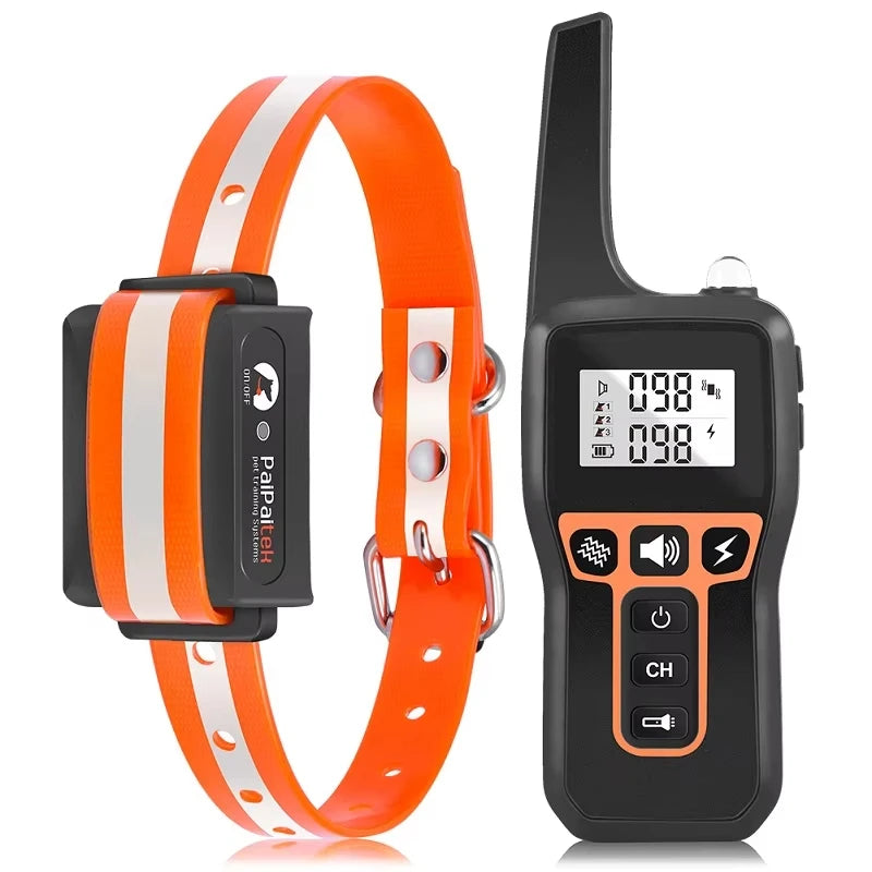 Waterproof Dog Training Collar with Remote - 1000m Range