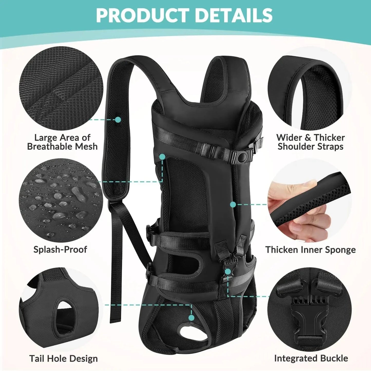 Dog Carrier Backpack – Comfortable & Hands-Free Travel for Your Pet