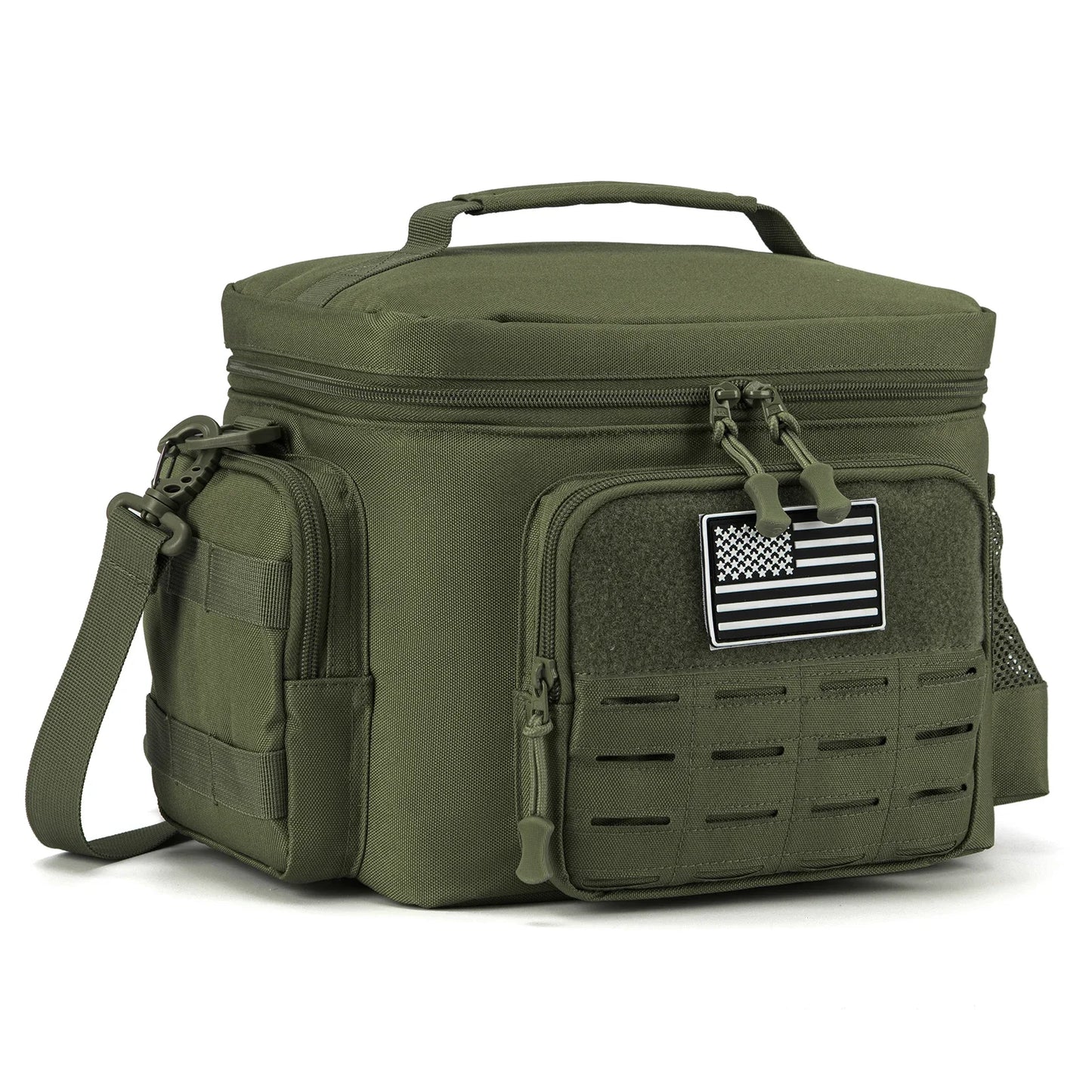 Men's Tactical Lunch Bag - Durable, Outdoor, Thermal Cooler