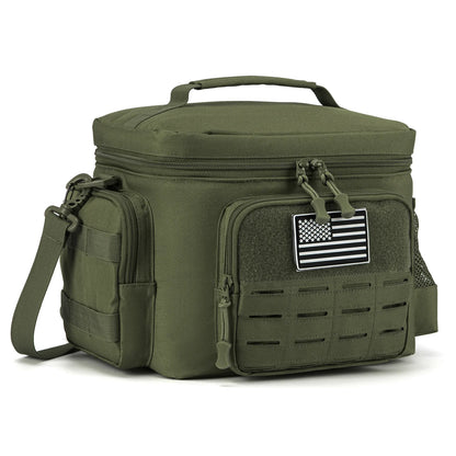 Men's Tactical Lunch Bag - Durable, Outdoor, Thermal Cooler