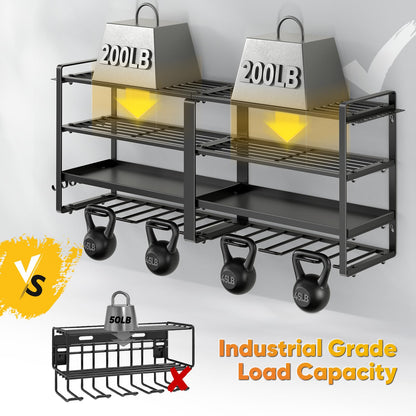 Power Tool Organizer Wall Mount - Heavy Duty Drill Holder