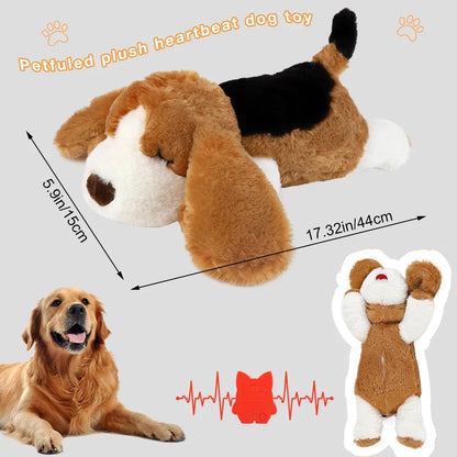 Stress Relief Puppy Toy - Heartbeat Plush for Calm Sleep