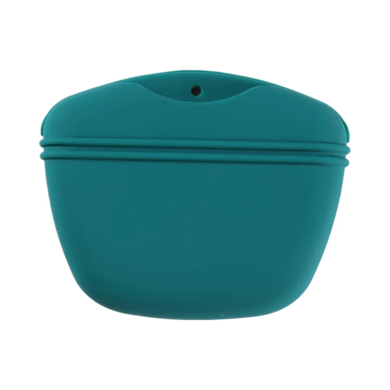 Portable Silicone Dog Treat Pouch - Easy Access & Durable