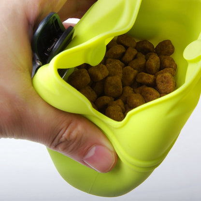 Portable Silicone Dog Treat Pouch - Easy Access & Durable