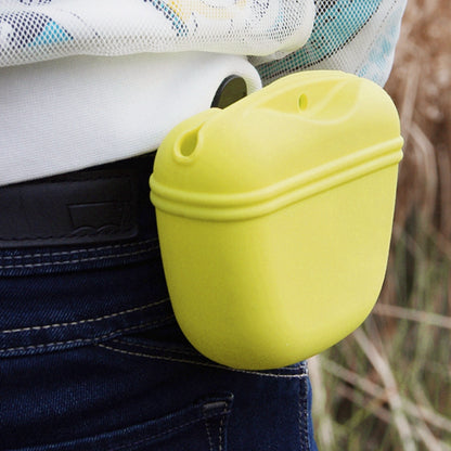 Portable Silicone Dog Treat Pouch - Easy Access & Durable