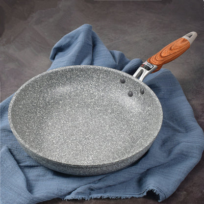 Ceramic Non-stick Frying Wok - Induction & Gas Compatible