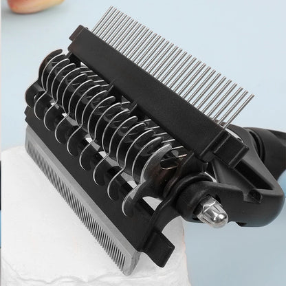 Dog Hair Remover: 3-in-1 Pet Deshedding & Knot Cutter Comb