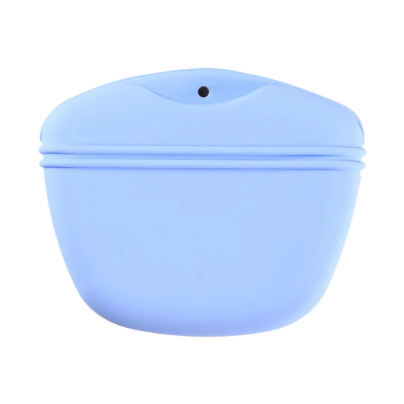 Portable Silicone Dog Treat Pouch - Easy Access & Durable