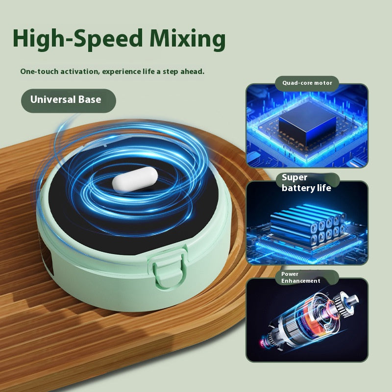 Automatic Stirring Mug - Temperature Measure, BPA-Free, 380ml